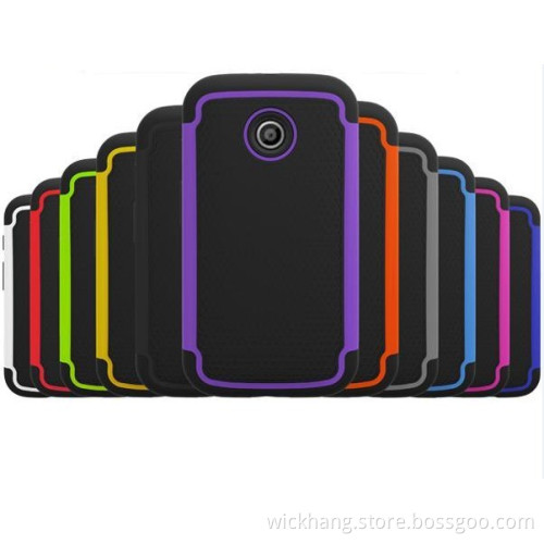 Defender Hybird Hard Case Silicon Case for Motorola Moto E Xt1022